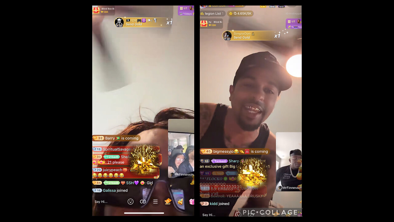 21 BAD BIH & DROSKI OTW TO FIGHT MESSY MAJ & OTHER CAST MEMBERS! MAJ RESPONDS! BIGO LIVE