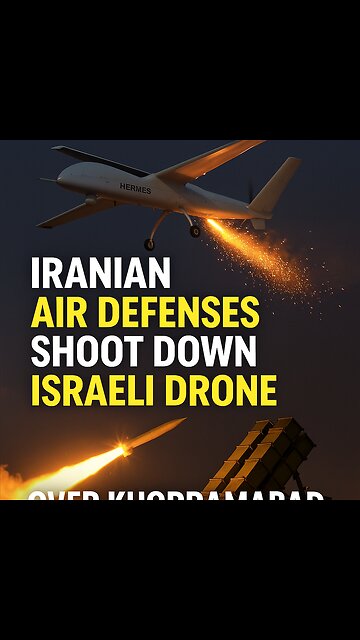 Iran Shoots Down Israeli Hermes Drone Over Khorramabad
