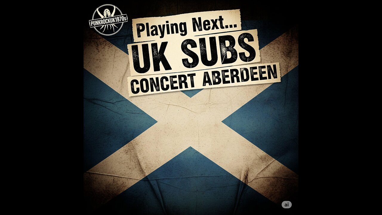 UK SUBS IN CONCERT AT MOORINGS BAR ABERDEEN