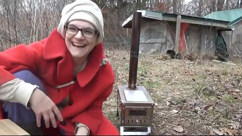 A CHEAP Wood Stove for Tiny Homes, Tents, Sheds, Etc.