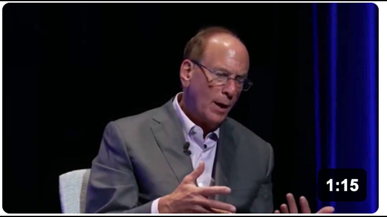 BlackRock CEO Larry Fink boasts that his companys global reach grants him unparalleled influence over future world leaders, including Keir Starmer, "before they win"