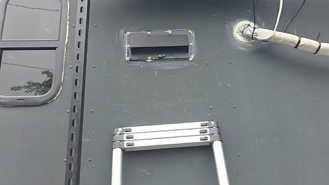 RV Hood Vent Installed