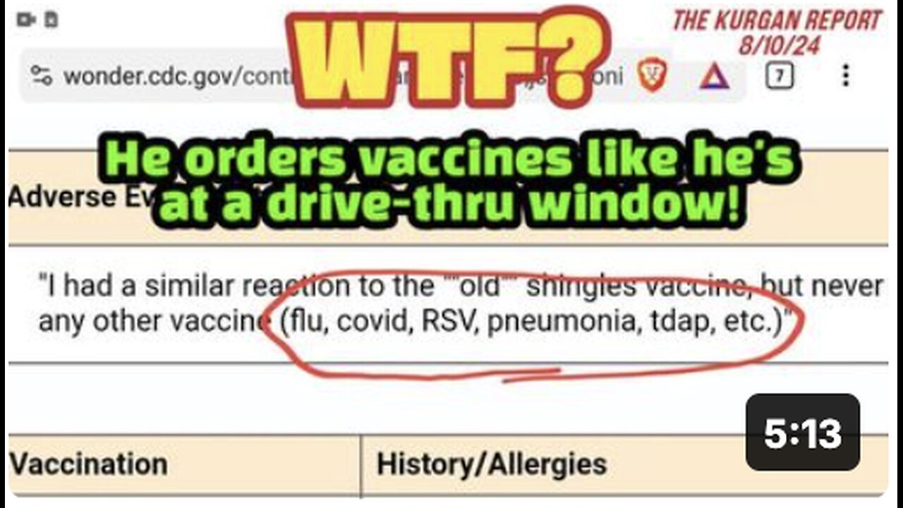 "VAERS' Decision for Total Vaccination: Accepts All & 7+ COVID-19 Shots"
