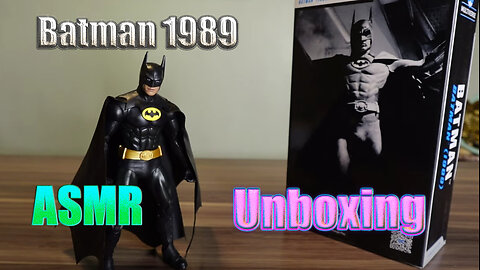 Batman 1989 Action Figure - ASMR Unboxing (McFarlane Toys)