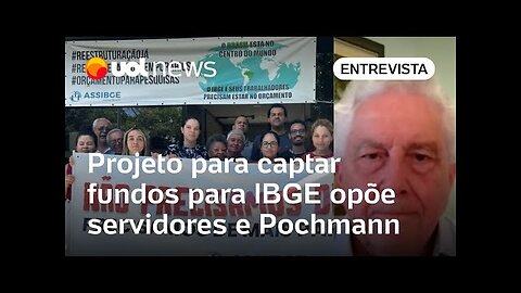 Crise no IBGE- Projeto de fundação para captar fundos para o instituto opõe servidores e Pochmann