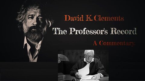 Pro Se - utilize the Court using your own skills and key AI tools - Professor David Clements