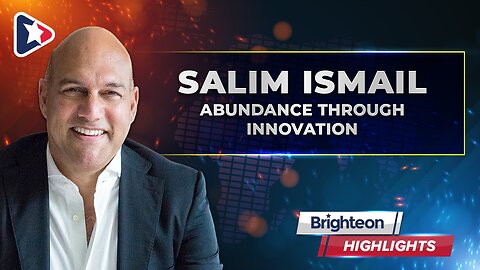 Abundance Through Innovation, an interview with Salim Ismail