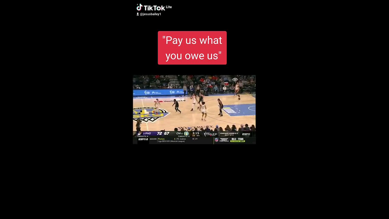 WNBA : Pay Us What You Owe Us"