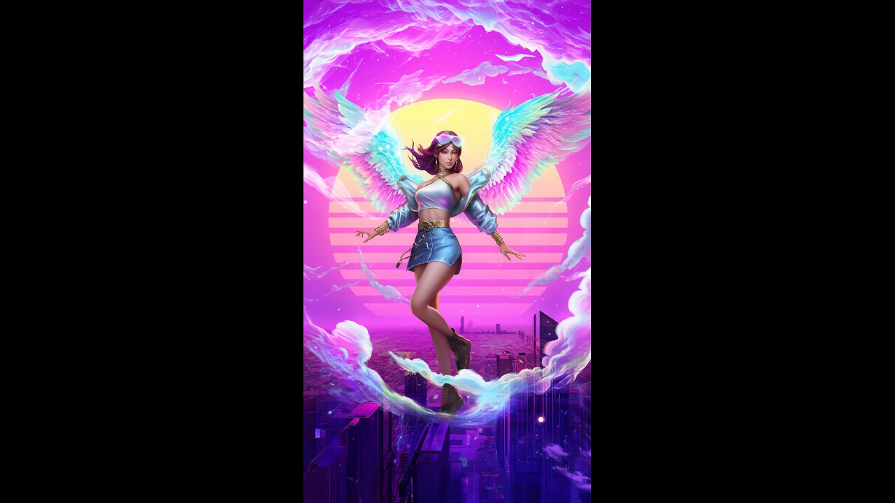 Mind Blowing angel Aesthetics Steampunk, Cyberpunk and 1950s