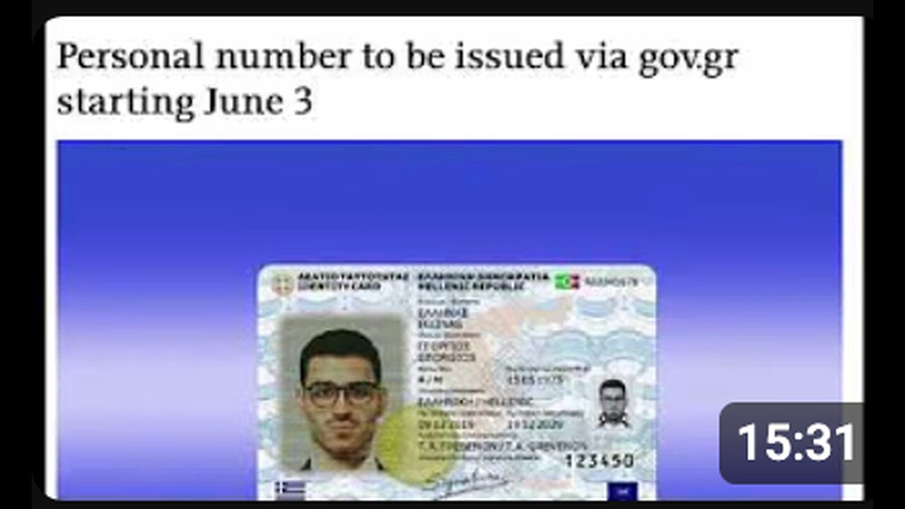 PERSONALIZED CITIZEN NUMBERS!