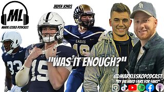 Penn State defeats Nevada 46-11 ..joined by Bald Eagle Football great Jaden Jones