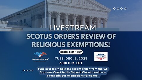 BREAKING: U.S. Supreme Court Orders Second Circuit to Revisit School Religious Exemption Decision!