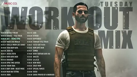 Tuesday Workout Mix X | Apna Time Aayega, Dhaakad, Marji Cha Maalik, Main Nai Tuttnal Gym Songs