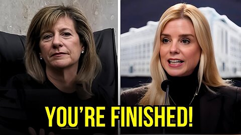 Judge Amy Berman Jackson Tries to Jail Pam Bondi, Moments Later She Takes Back Her Decision!!