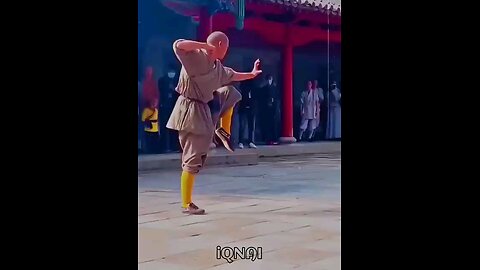 Showing kung fu
