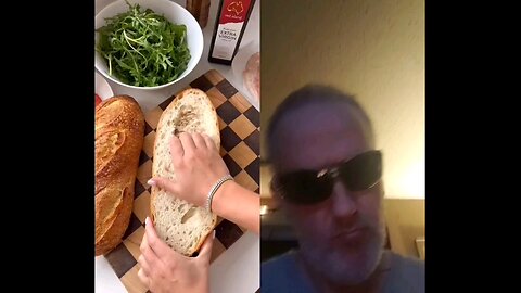Italian Mortadella Sandwich DELICIOUS YUM