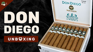 91 Rated Don Diego Cigar Unboxing | Smooth Connecticut Shade Classic