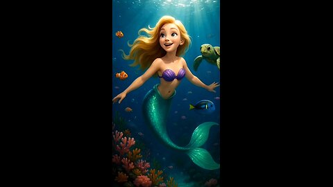 Why Did This Tiny Chick Risk Everything for a Trapped Mermaid? 🐥 #rumble #shorts #viral #aivideos
