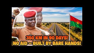 Burkina Faso: This Poor African Nation Built a 350KM Highway in 90 Days!