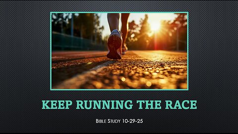 KEEP RUNNING THE RACE: HOW TO RECOGNIZE WHAT'S HINDERING YOU AND BREAK THE CHAINS.