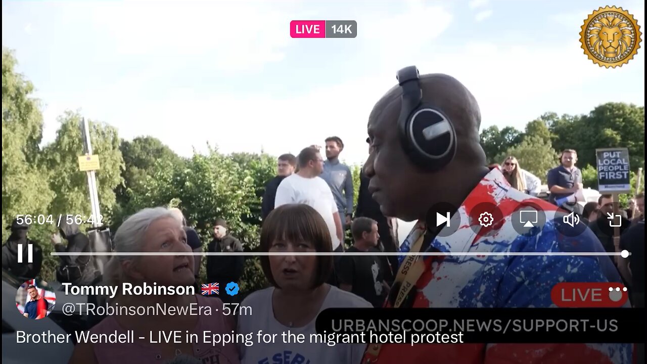 Epping by migrant hotel