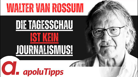 Interview mit Walter van Rossum – "Die Tagesschau ist kein Journalismus!"