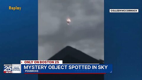Boston 25 News Makes UFO Report