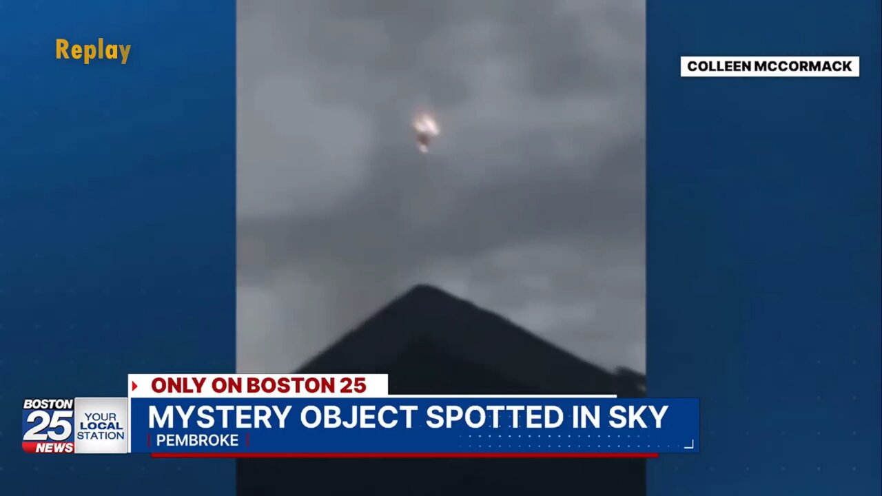 Boston 25 News Makes UFO Report