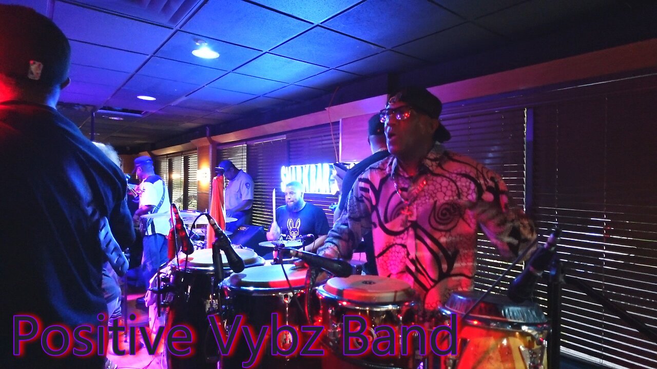 Positive Vybz Band at the Shark Bar on 4/2/25 Part 3.