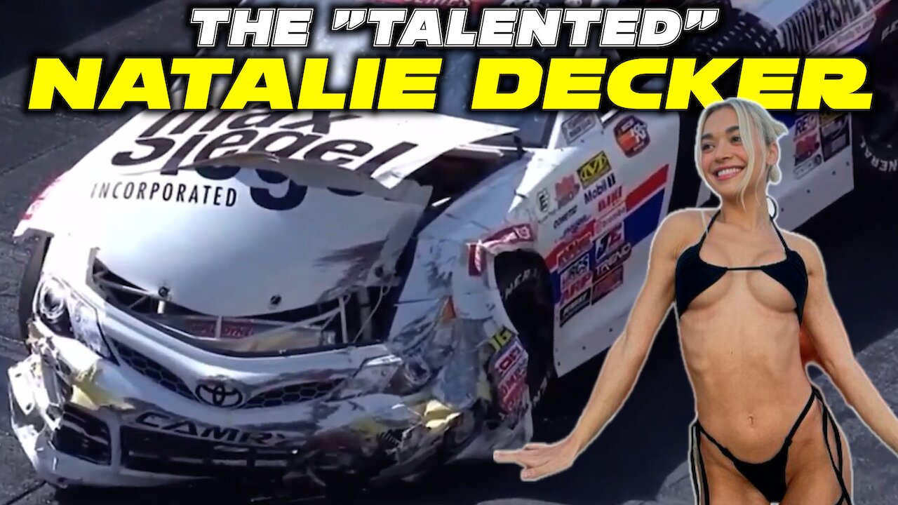 The "talented" Natalie Decker, CRASHES and FAILS (4K)