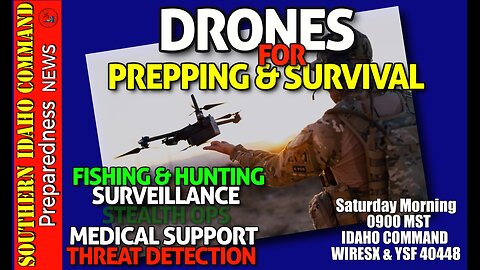 Drones For Prepping & Survival