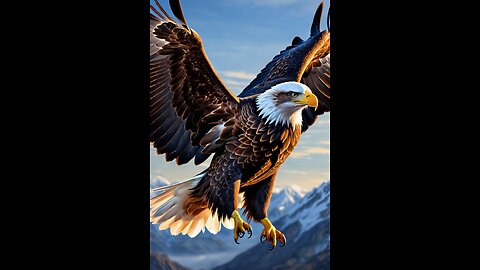 "Eagle's Incredible Long-Distance Hunt Caught on Camera