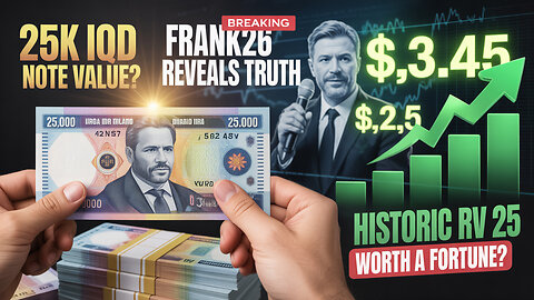 Iraqi Dinar 💥 Is Your 25K IQD Note Worth a Fortune? Frank26 Reveals Truth!