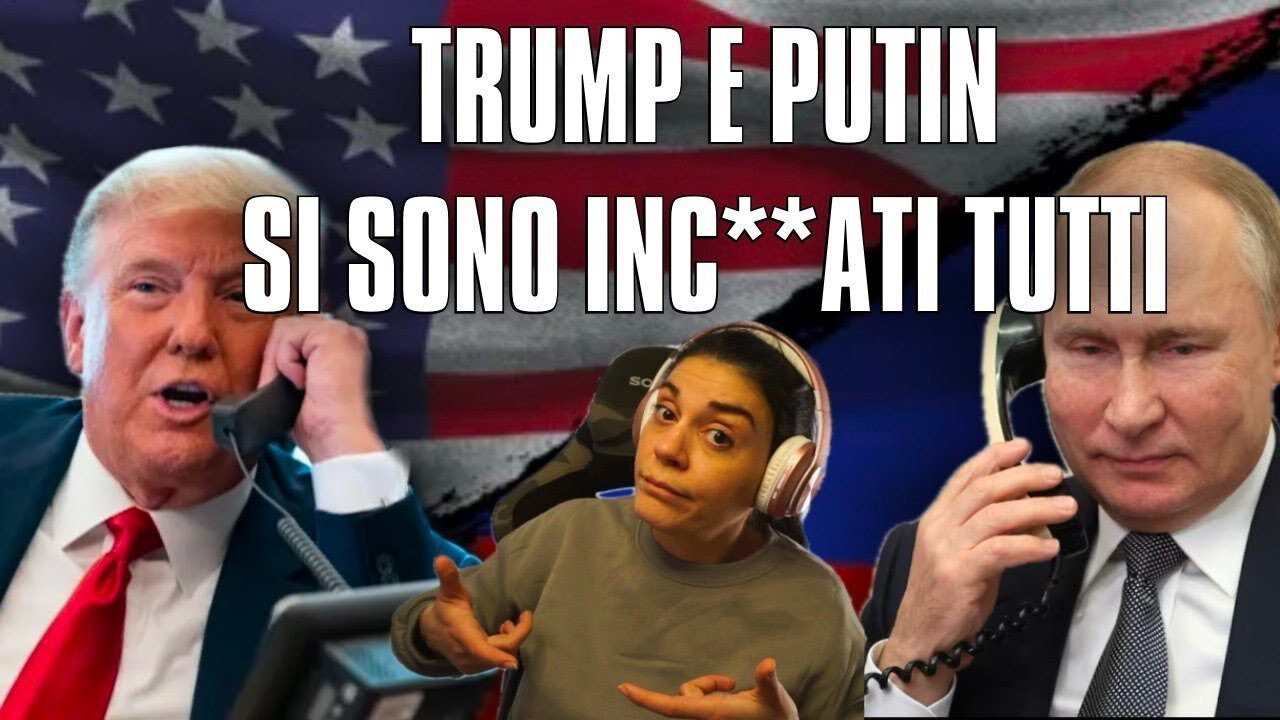 TRUMP E PUTIN SI SONO INCULATI TUTTI! La telefonata storica tra Trump e Putin ha lasciato dietro di sè lamenti e singhiozzi di tantissimi vedovi di guerra. Chi già sognava elmetti e trincee oggi si scontra con una dura realtà.RASSEGNA STAMPA