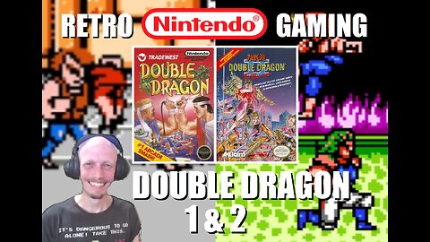 Double Dragon 1 & 2 (NES): Save Your Girlfriend with BrightGaming in 2 Hit Arcade Beat 'em Up Games