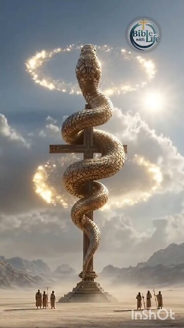 WHY COULD A BRONZE SERPENT BRING SALVATION? #truth #jesus #Catholic #mary #joseph #ihs #bible#christ