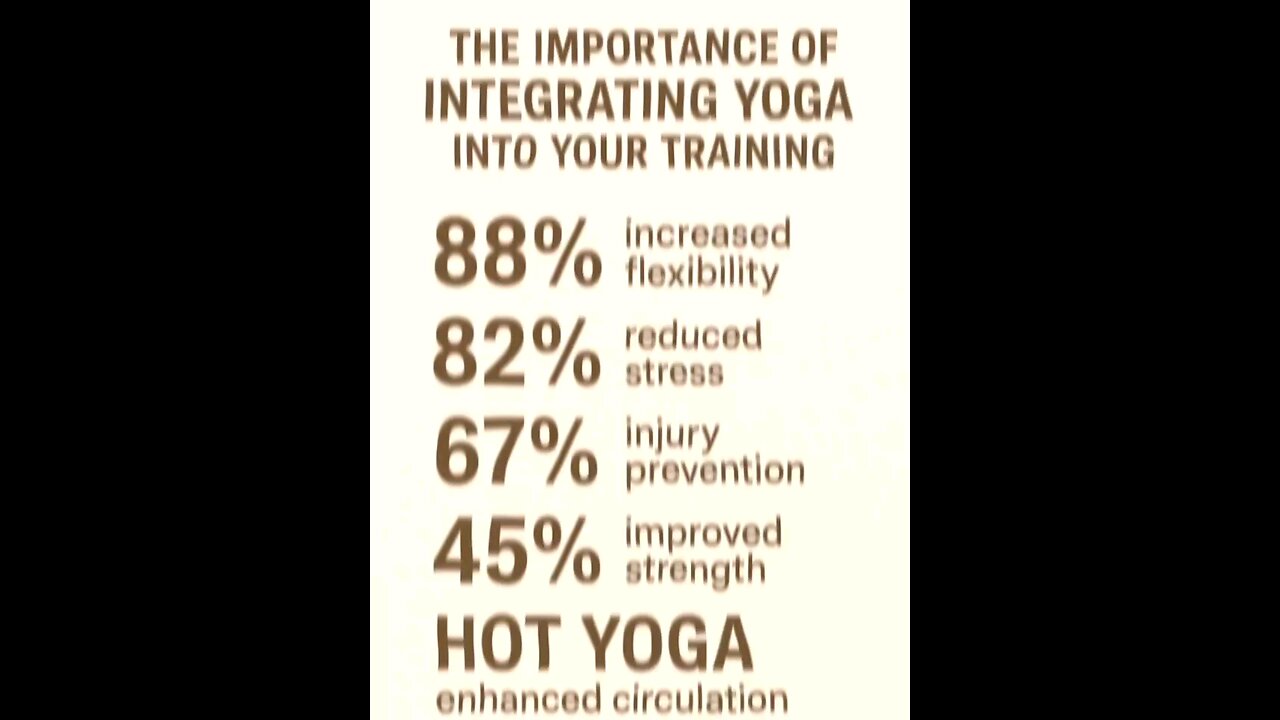 Add yoga to your training regimen