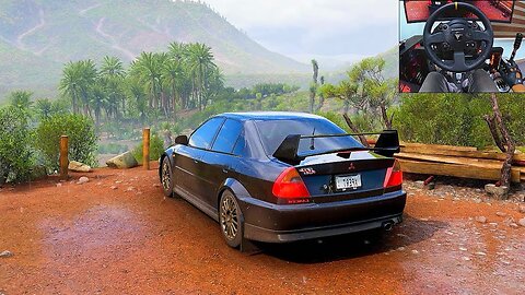 Tuned Mitsubishi Lancer Evo VI - Forza Horizon 5 | Thrustmaster TX