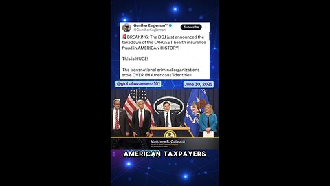 DOJ takes down largest international criminal network robbing from our Medicare benefits