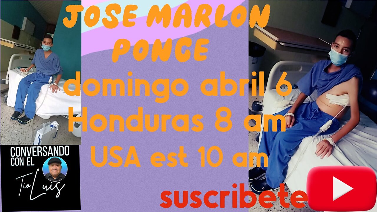 JOSE MARLON PONCHE BUSCANDO TU BENDICION DESDE HONDURAS