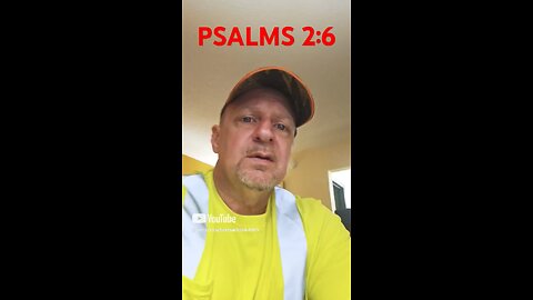 #PSALMS2:6 "THE WORLD KNOWS JESUS IS COMING ! THEY CAN'T STOP IT ! HIS KINGDOM COMES !"