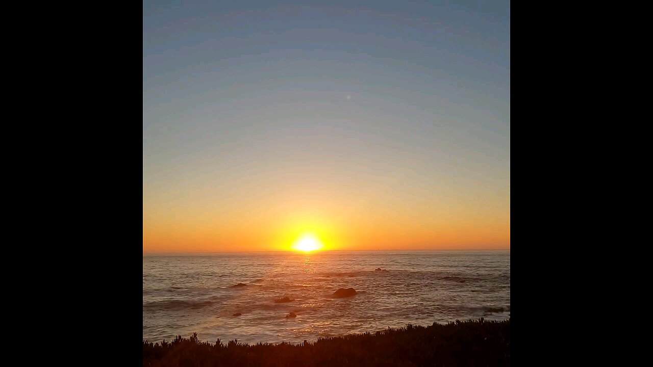 Friday Night Pacifi Sunset podcast and short video.