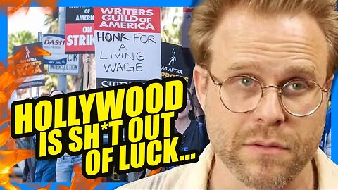 Hollywood Union ADMITS The Jobs are GONE! They Want YOUTUBE Next?! | Clownfish TV