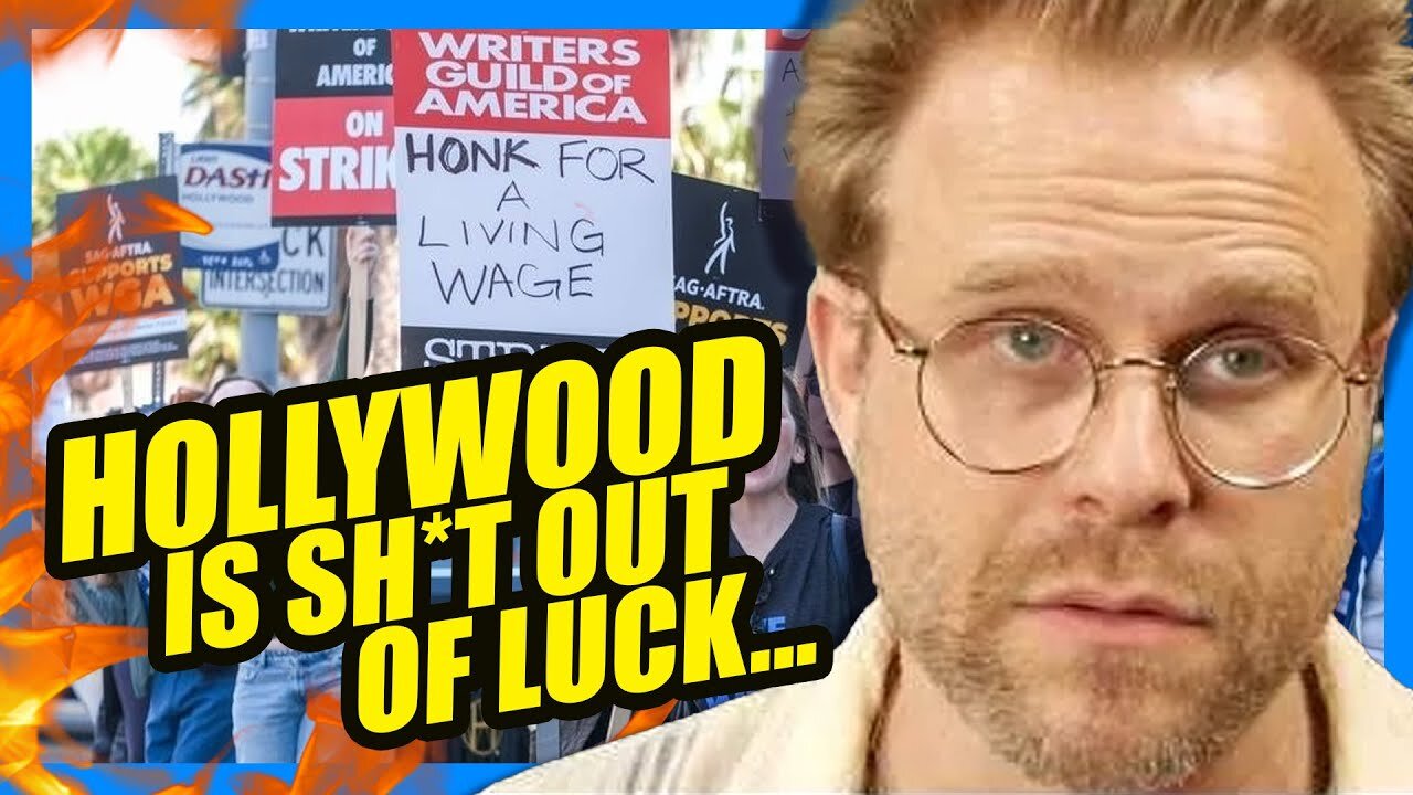 Hollywood Union ADMITS The Jobs are GONE! They Want YOUTUBE Next?! | Clownfish TV