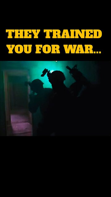 THEY TRAINED YOU FOR WAR... THEN TOLD YOU TO FIND PEACE