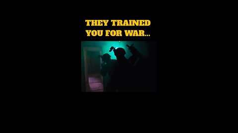 THEY TRAINED YOU FOR WAR... THEN TOLD YOU TO FIND PEACE