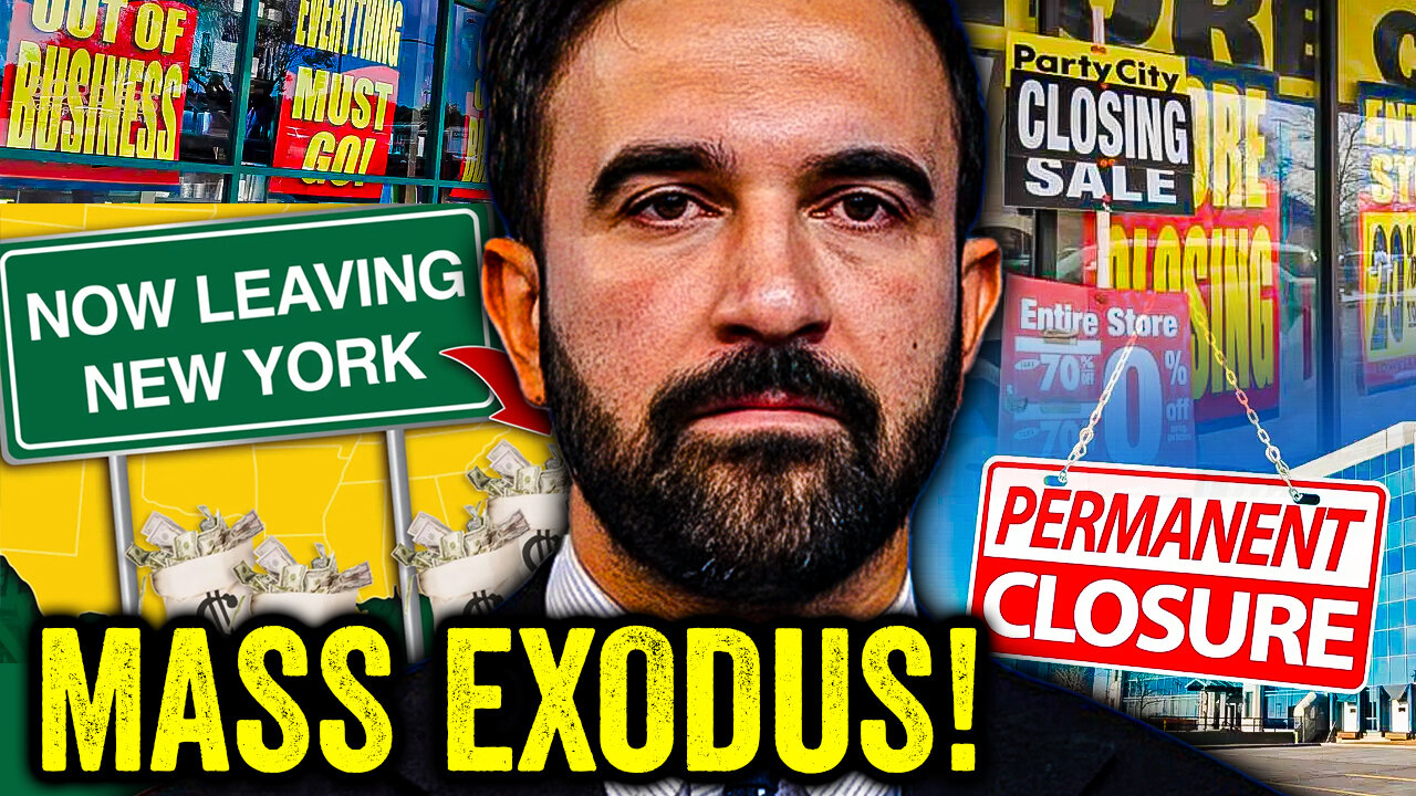 Mamdani PANICS After Huge Companies LEAVE New York!!!