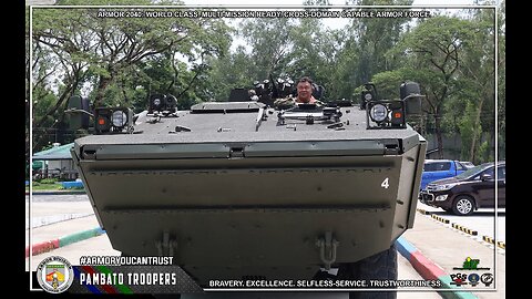 A rare look at the Philippine Army’s new and “Mysterious” Guarani APC