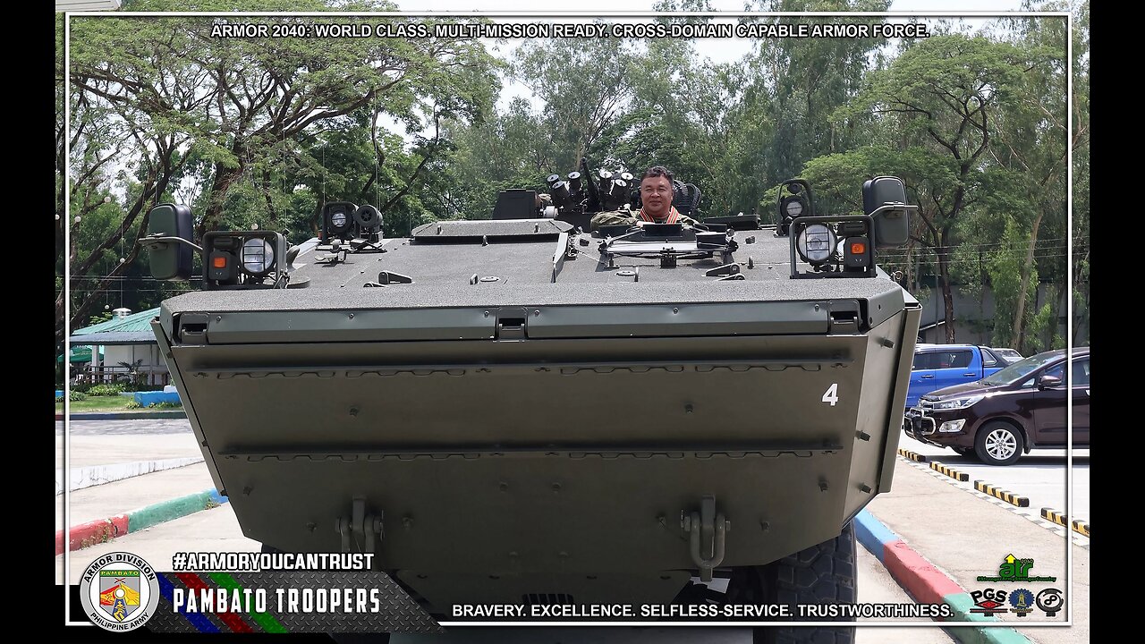 A rare look at the Philippine Army’s new and “Mysterious” Guarani APC