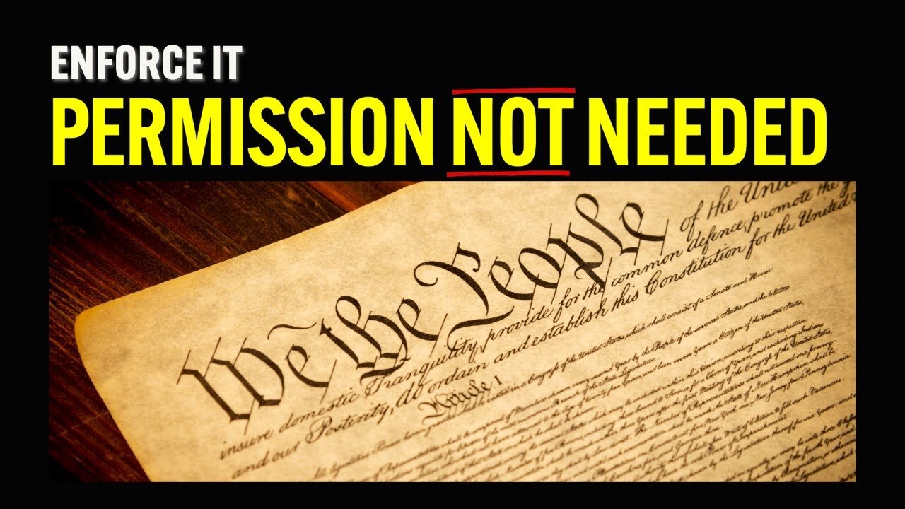 How To Enforce The Constitution by Tenth Amendment Center